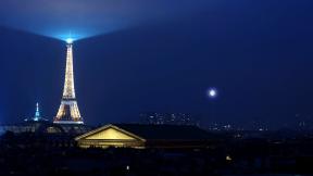 Эйфелева башня, Париж, Франция, ночной город
