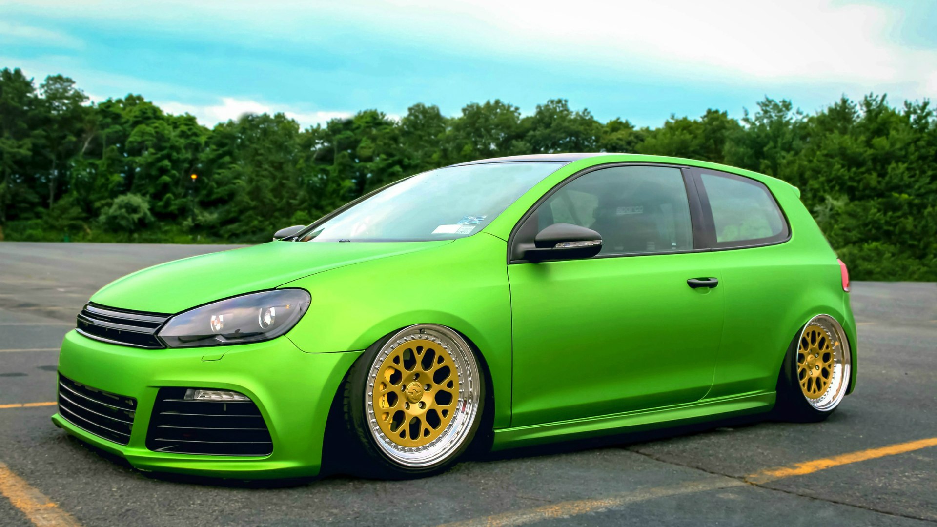 Golf mk6 Р¶РµР»С‚С‹Р№