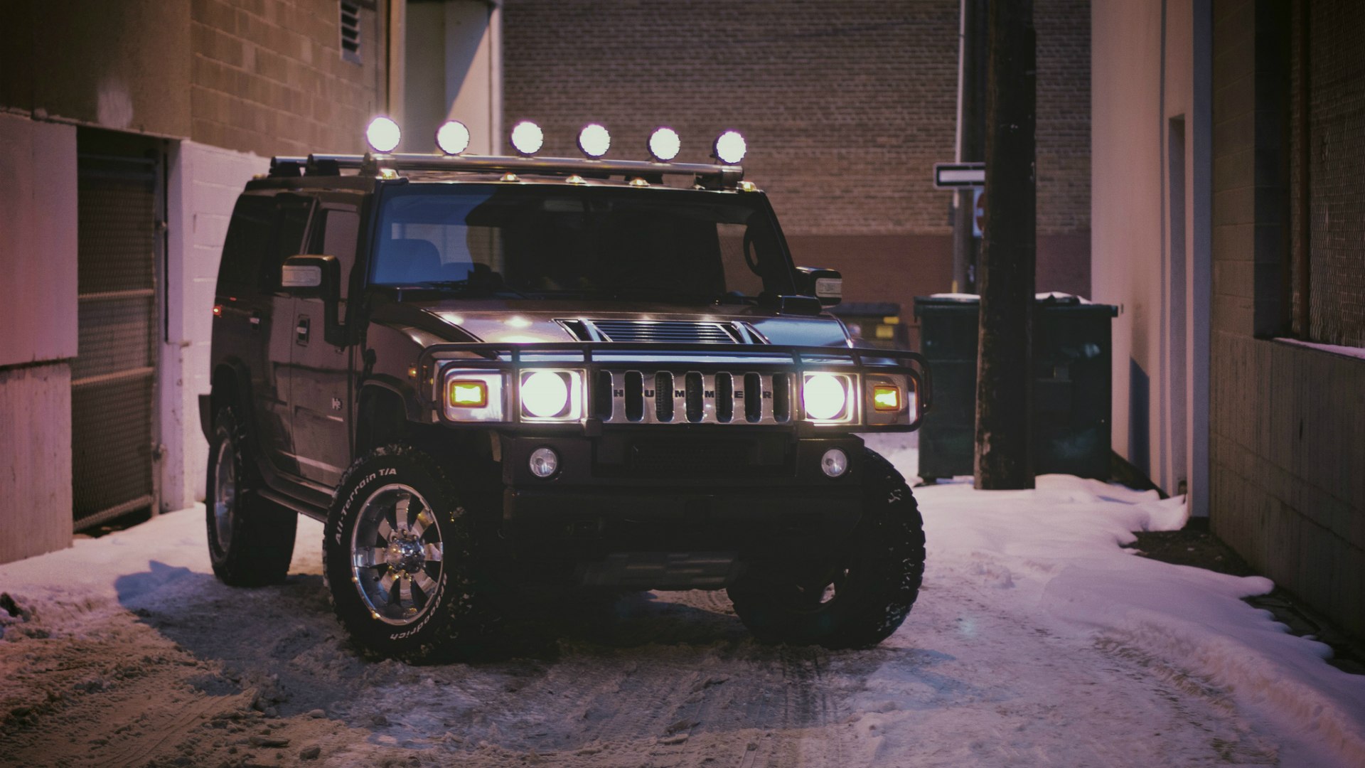 Hummer h2 Black Tuning