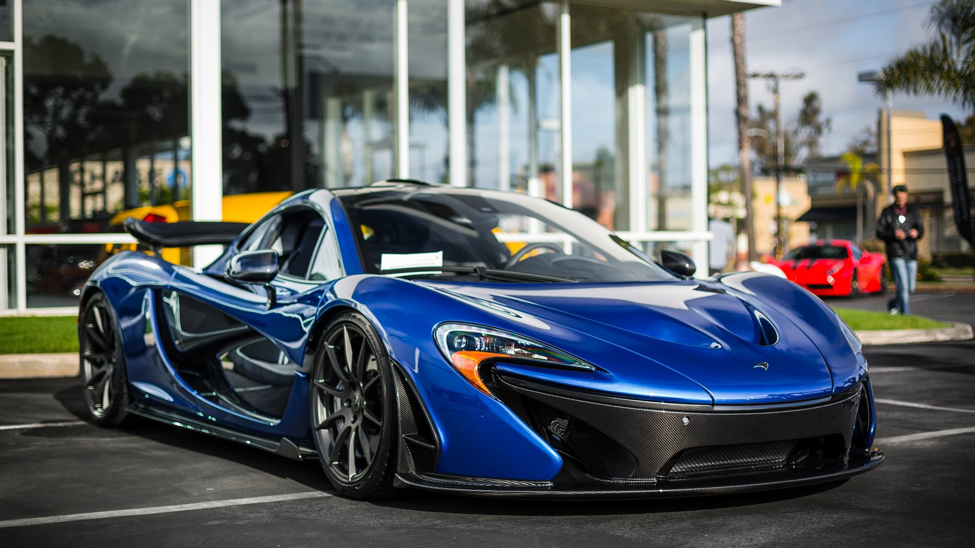 MCLAREN p1 РіРѕР»СѓР±РѕР№