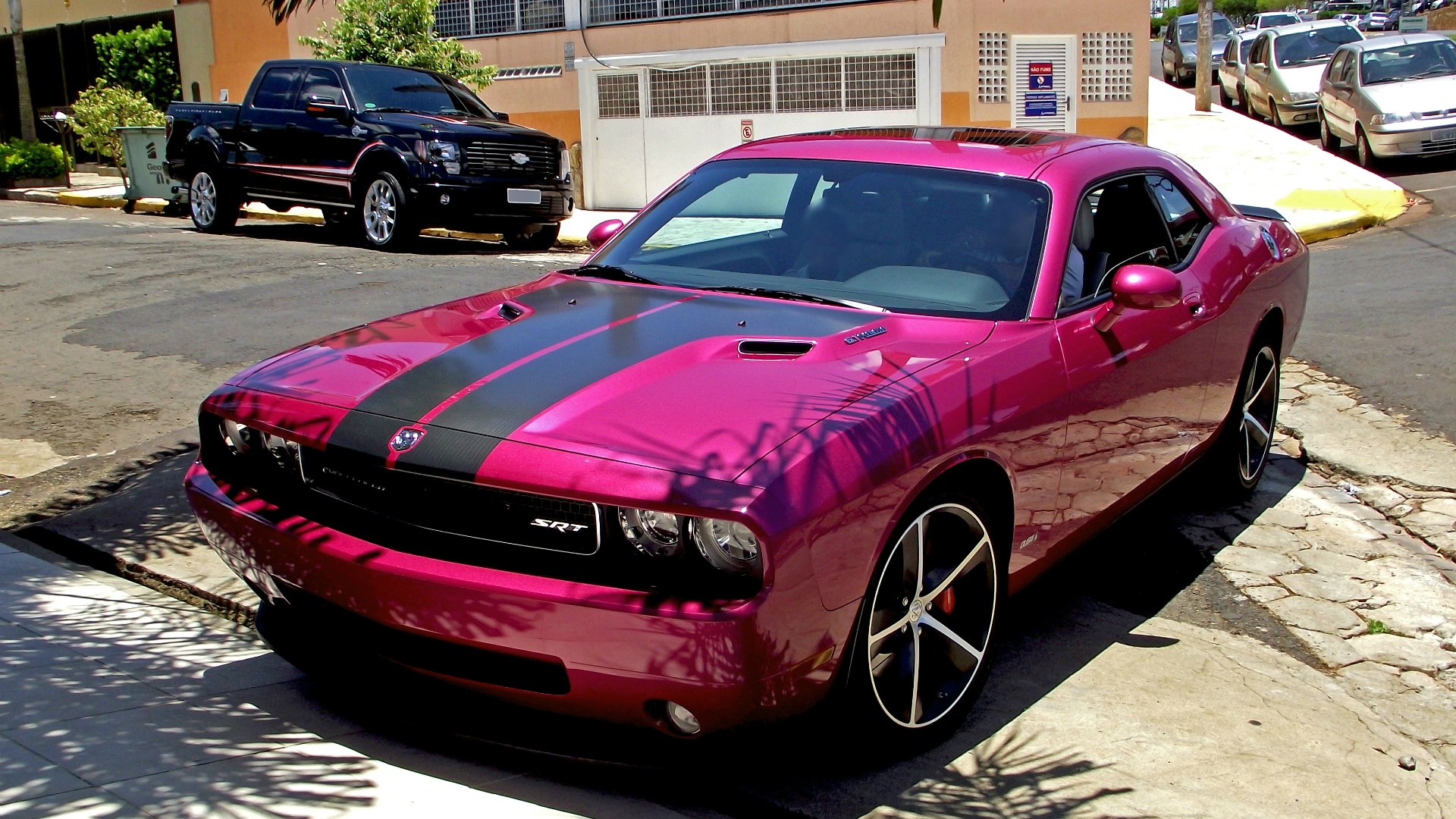 dodge challenger srt8 форсаж