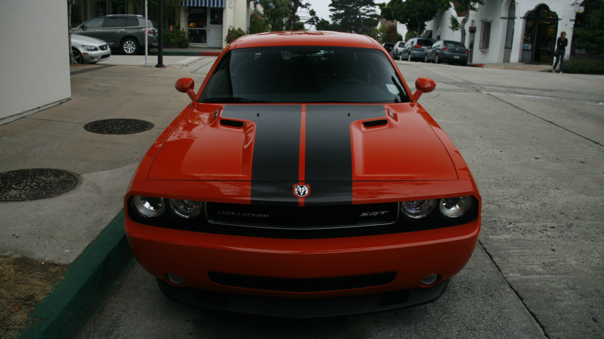 Dodge Challenger srt8 Red Black