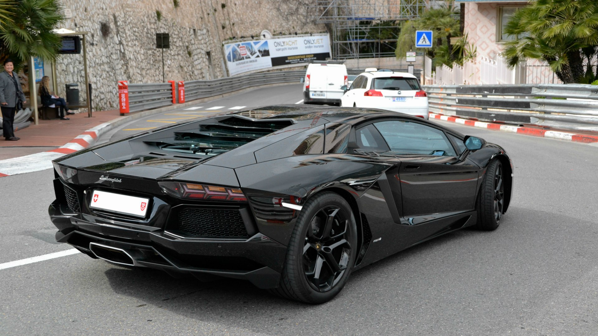 Lamborghini Aventador lp700 Black