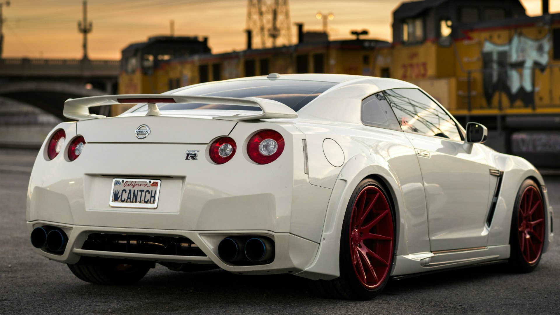 Nissan gtr r35 обои 4к