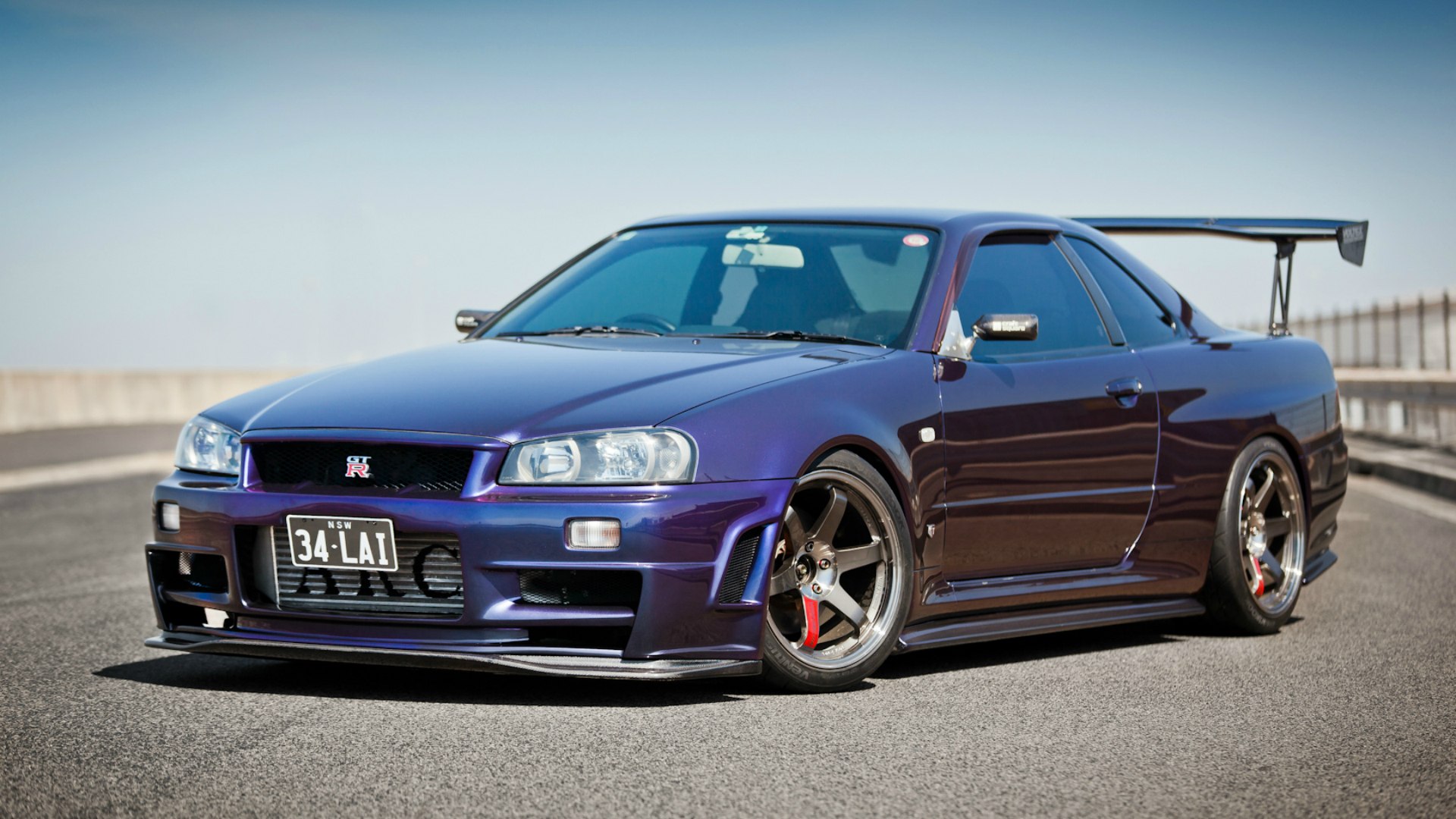 Nissan skyline обои 4к