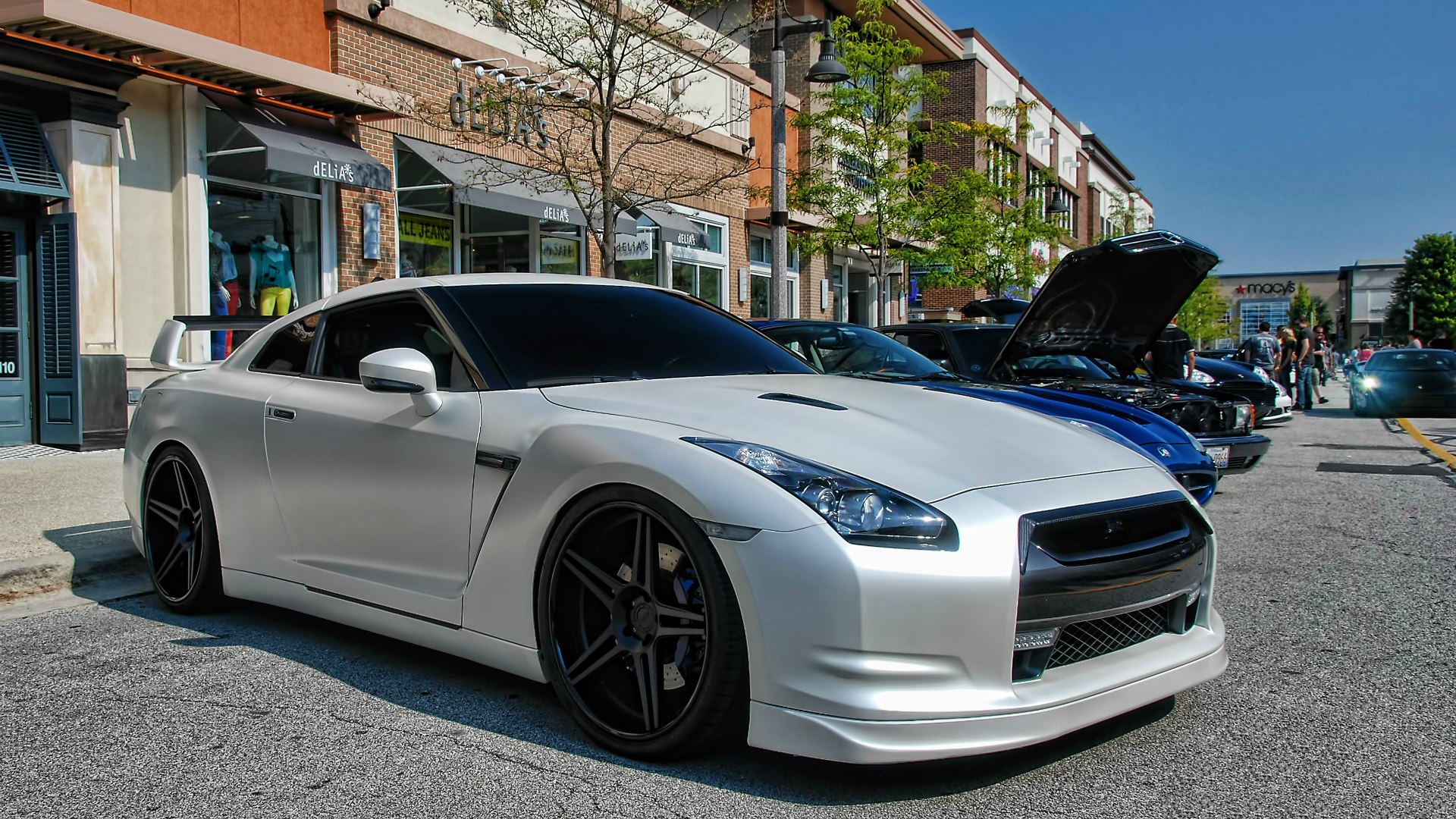 Nissan GTR тонированный