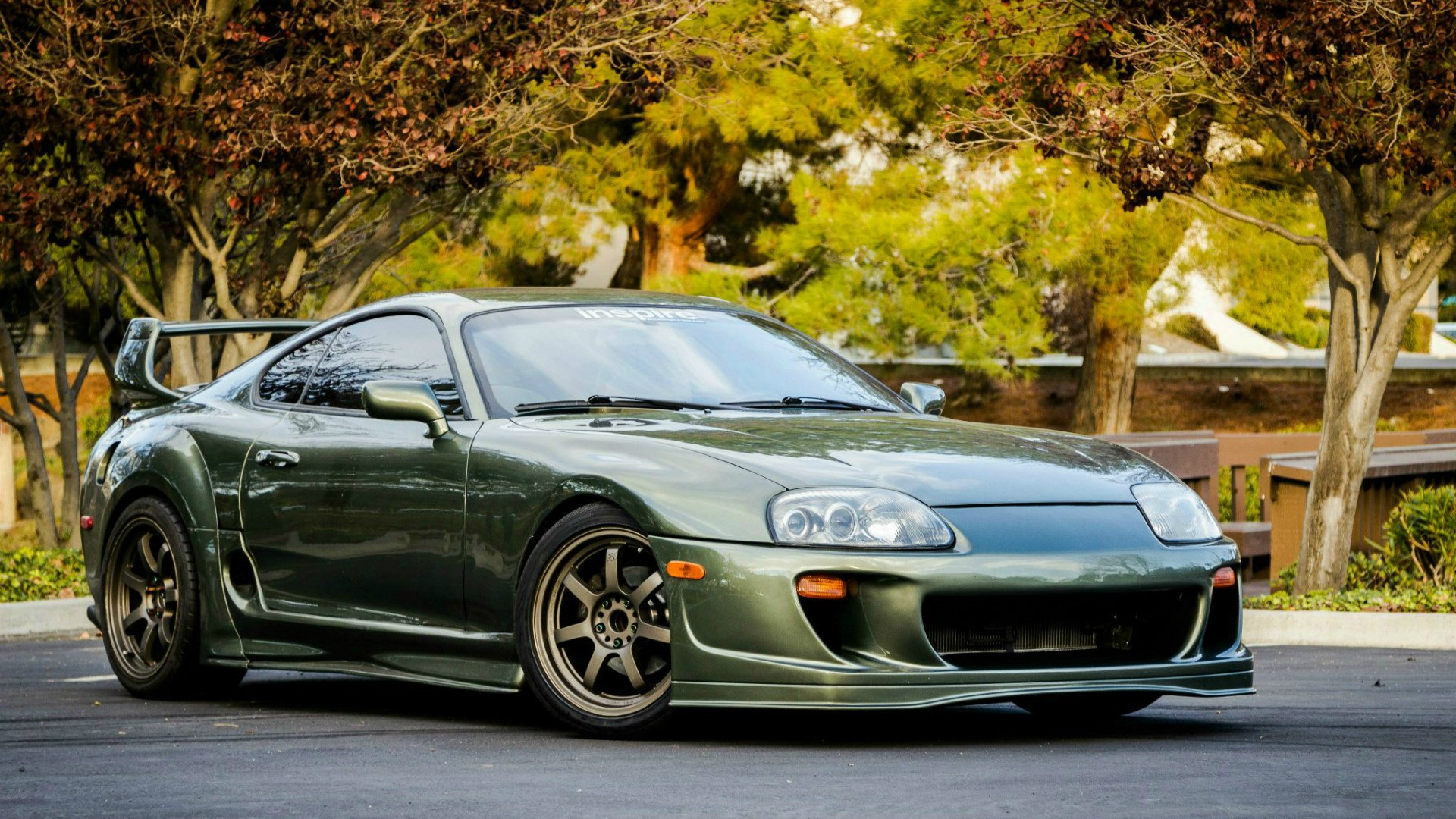 Toyota supra обои 4к