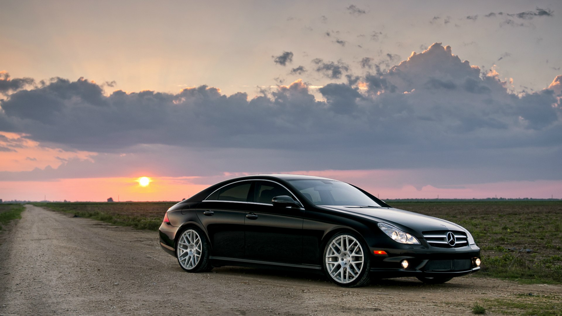 Mercedes Benz CLS 550 AMG чёрный