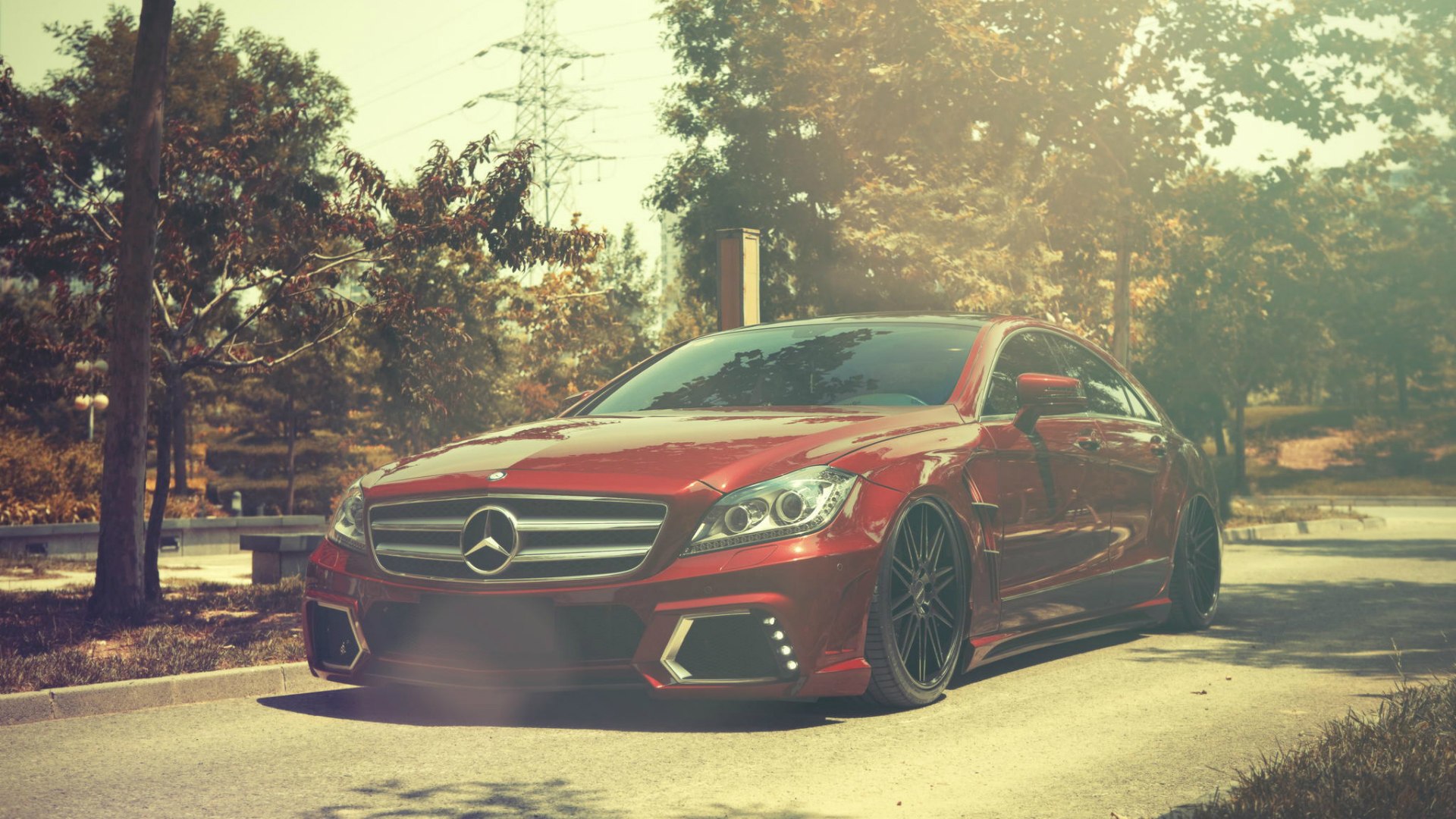 Обои cls 63 amg 1920x1080