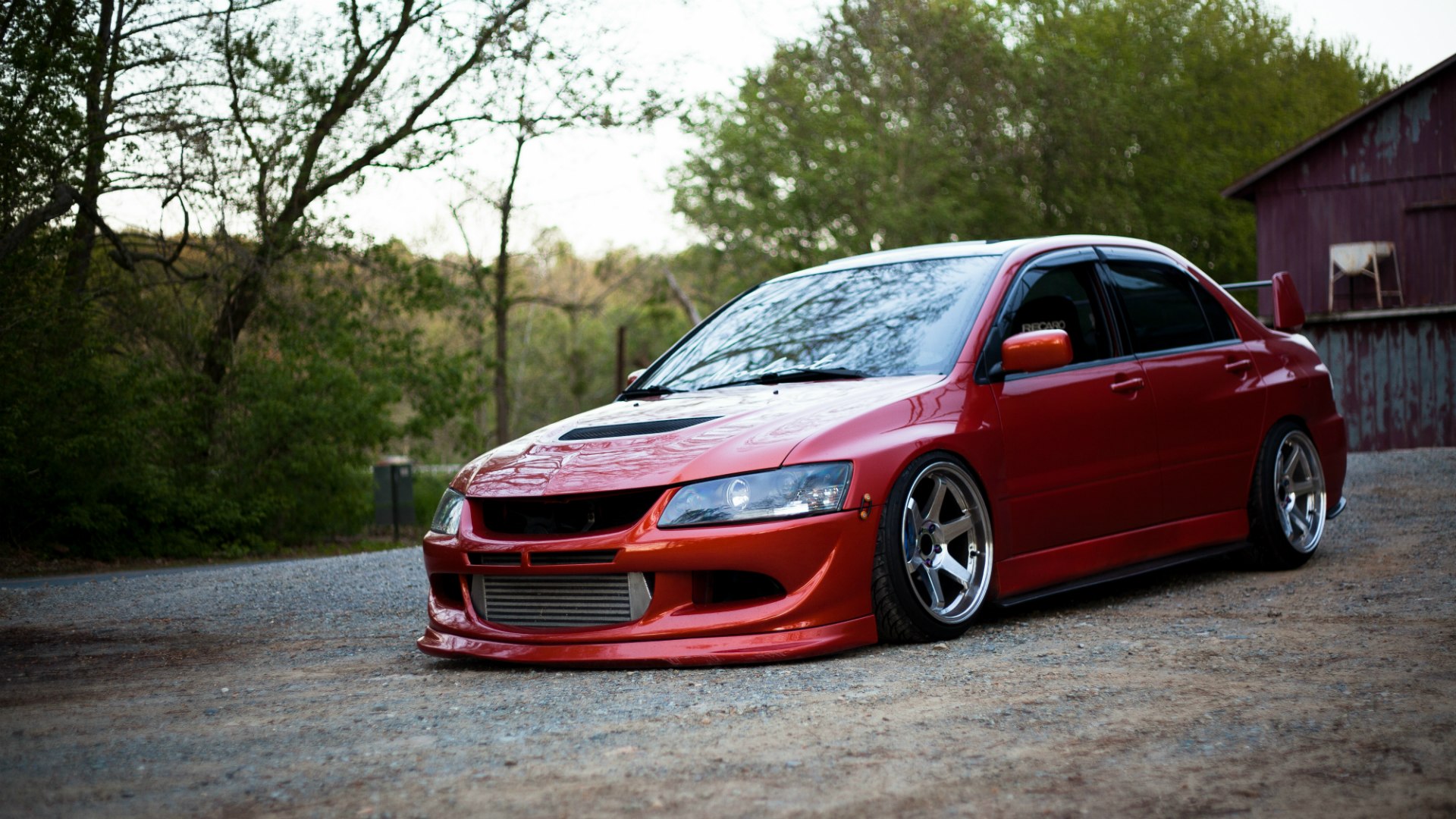 Mitsubishi Lancer 9 stance