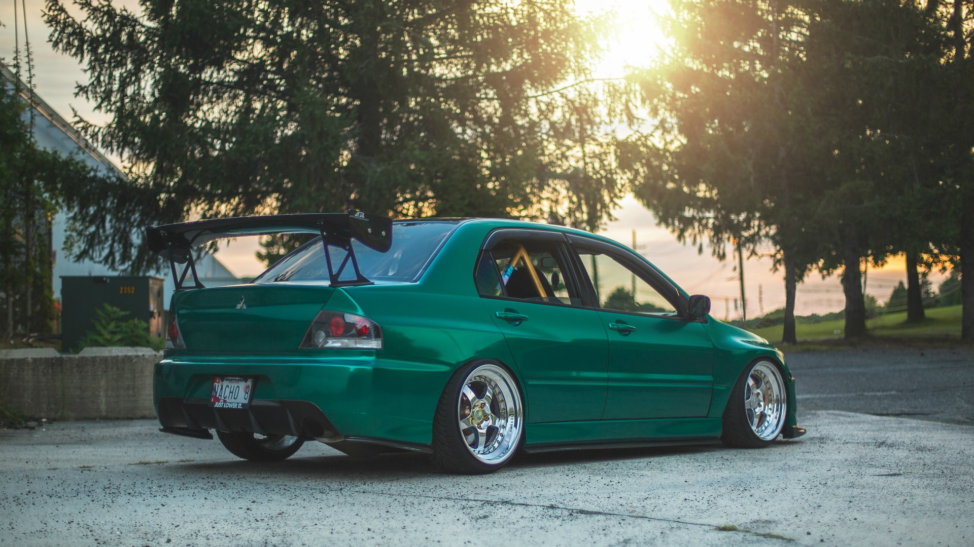 Mitsubishi Lancer 9 stance