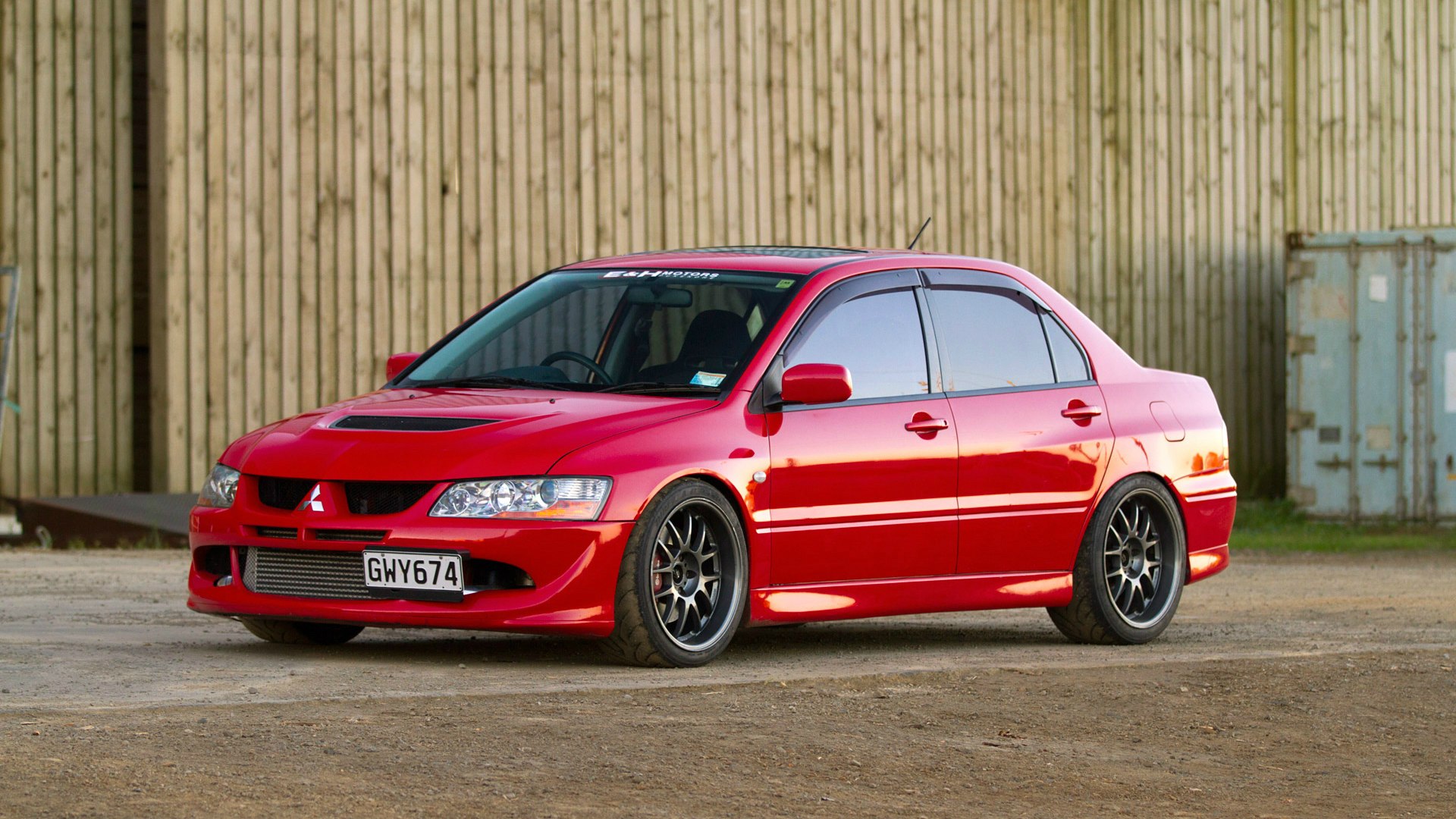 Mitsubishi Lancer EVO Red