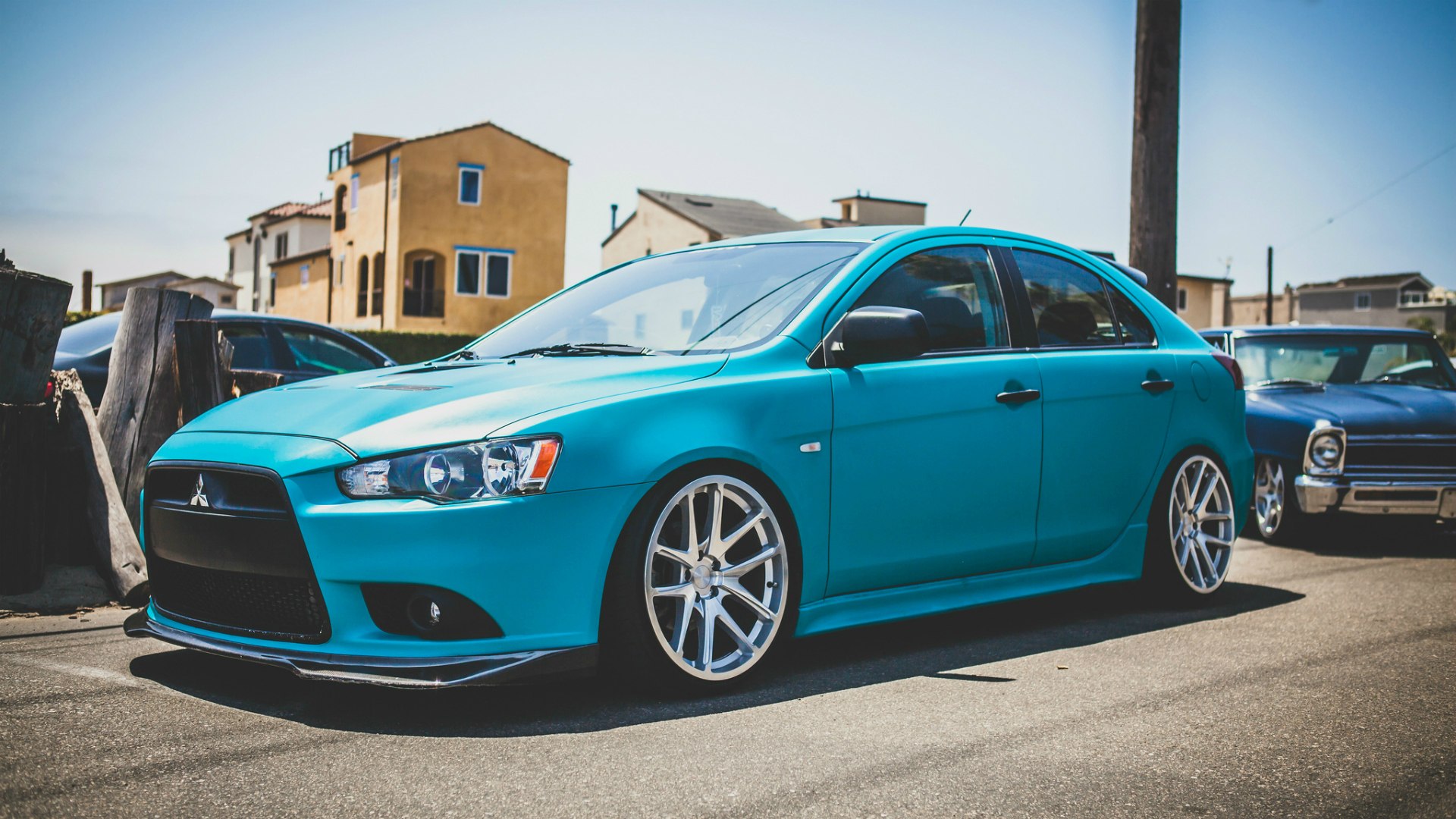 Mitsubishi Lancer 10 Purple