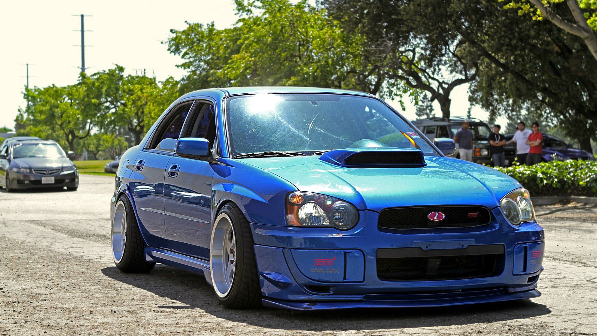 Subaru WRX STI 2004 стэнс