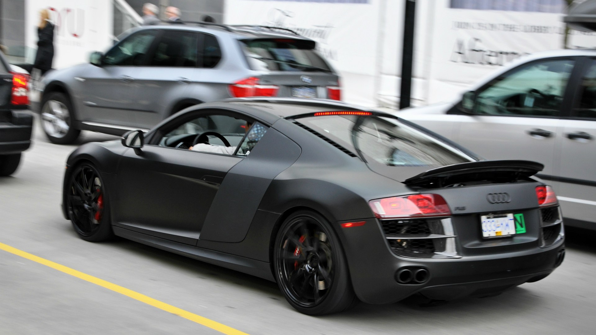 Audi r8 Matte Red