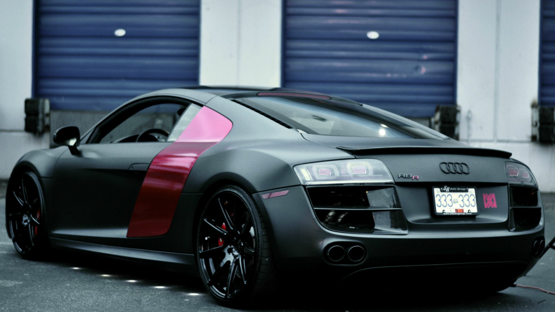 Audi r8 Matte Red