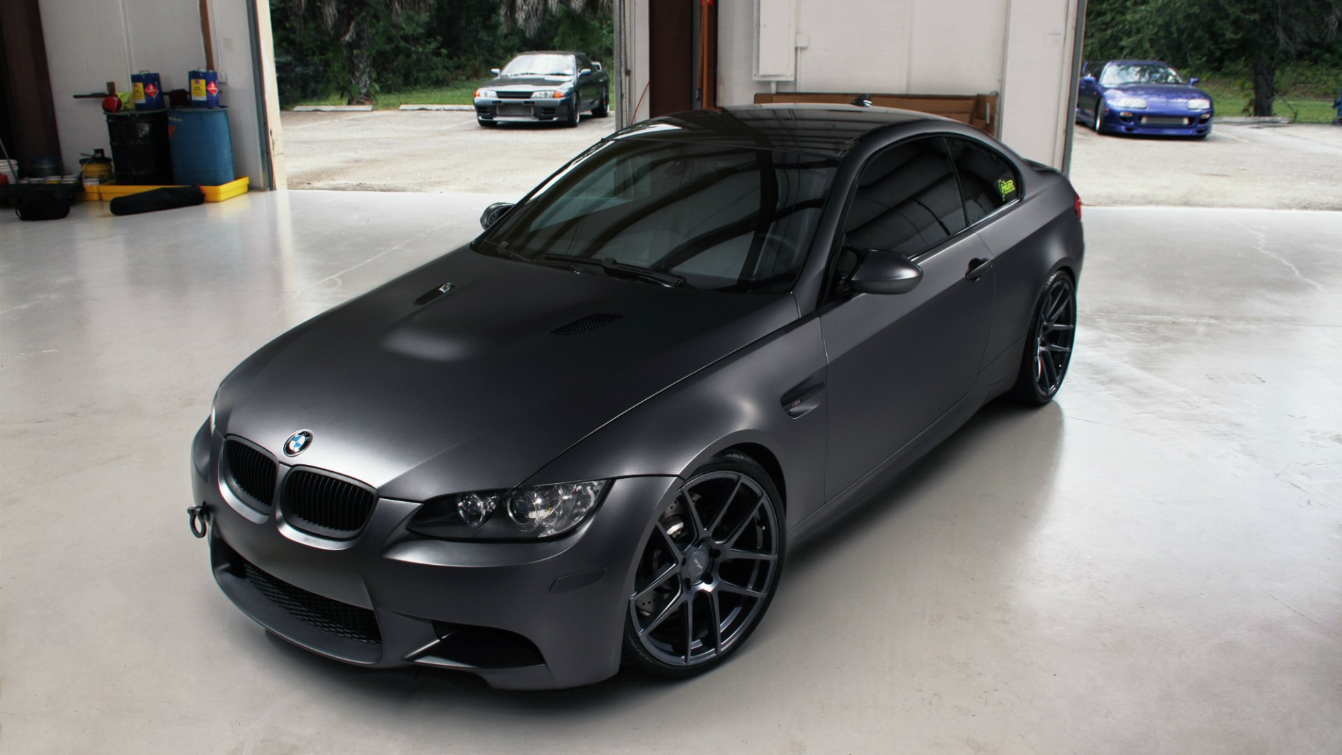 BMW m3 e92 черная