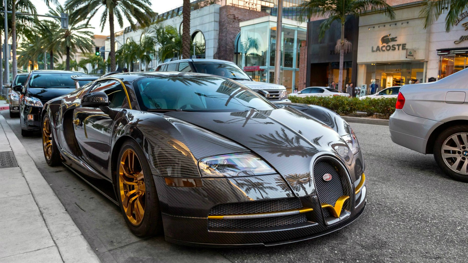 Бугатти Вейрон Mansory