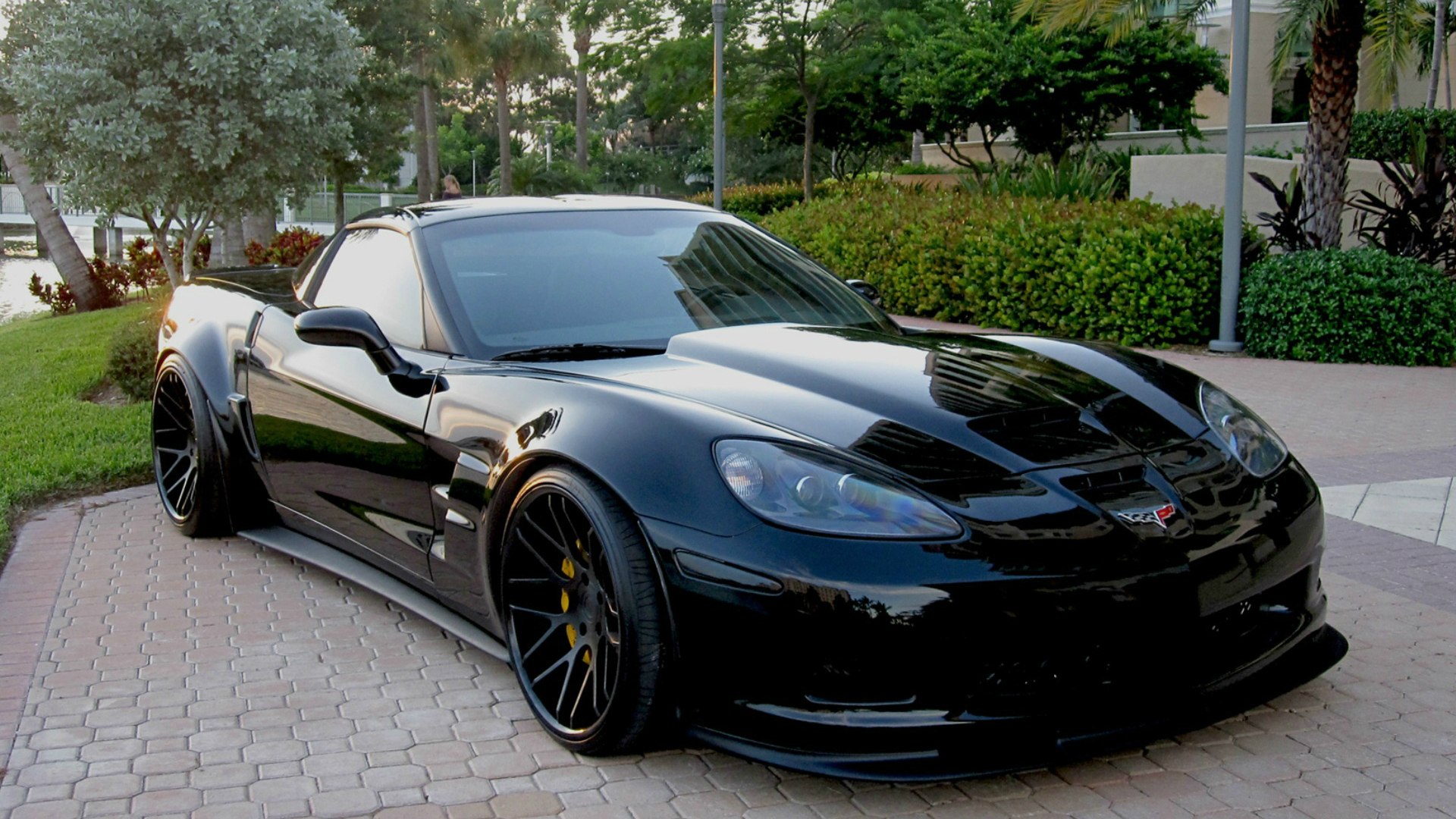 Chevrolet Corvette c6 zr1 Black