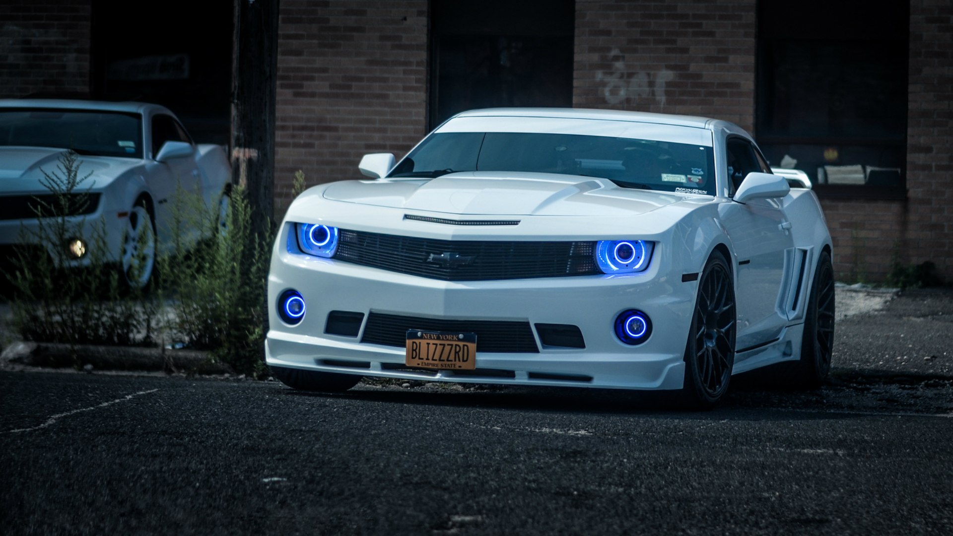 Chevrolet Camaro Tuning Blue