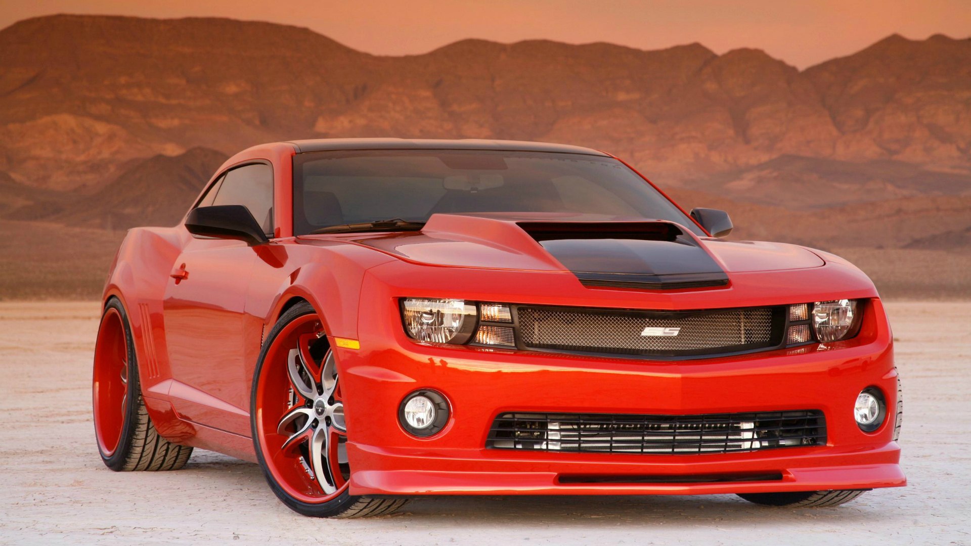 Chevrolet Camaro SS Orange 2010