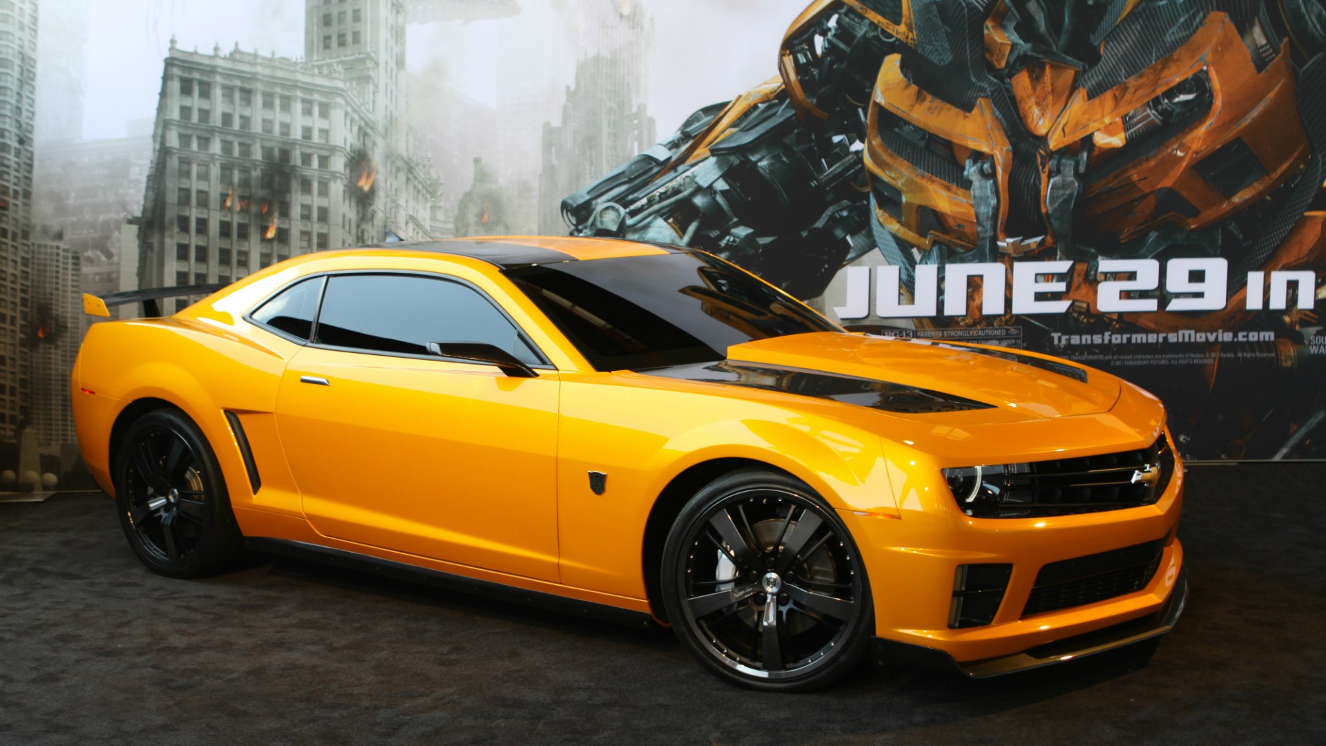 Chevrolet Camaro трансформеры Бамблби