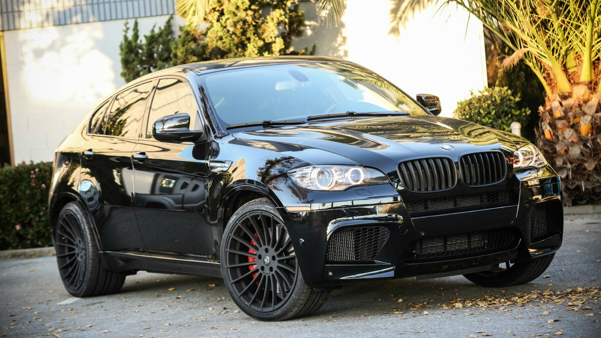 BMW x6m e71 чёрный