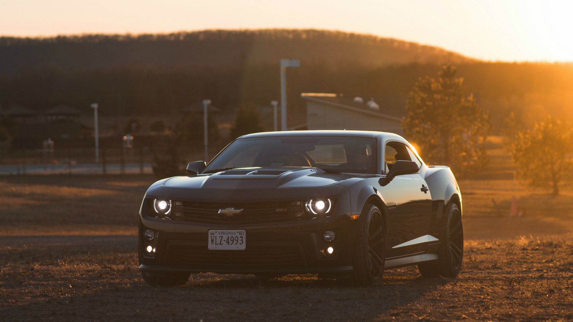 Chevrolet Camaro ночью