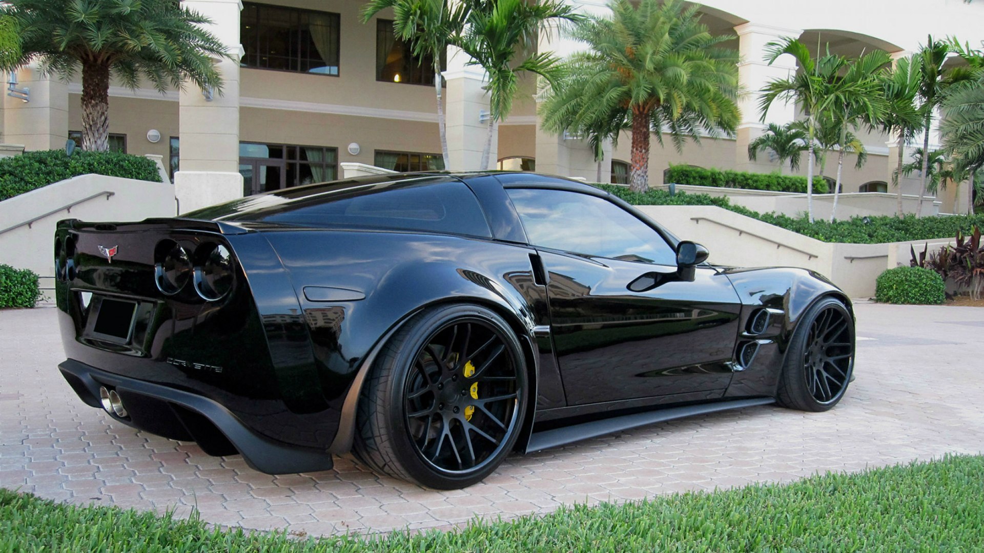 Chevrolet Corvette z06 Black