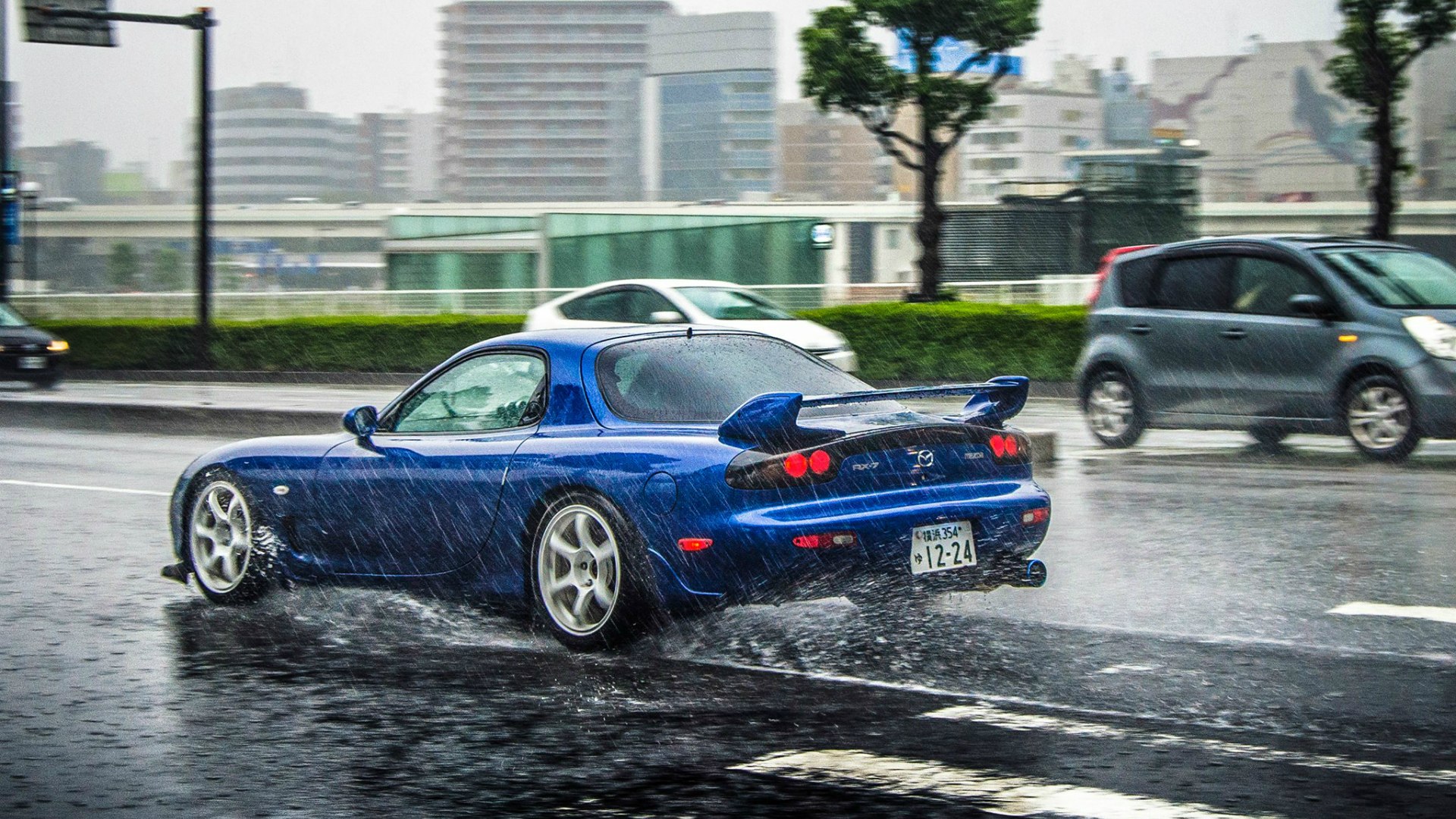 Дрифт Mazda rx7 car parking