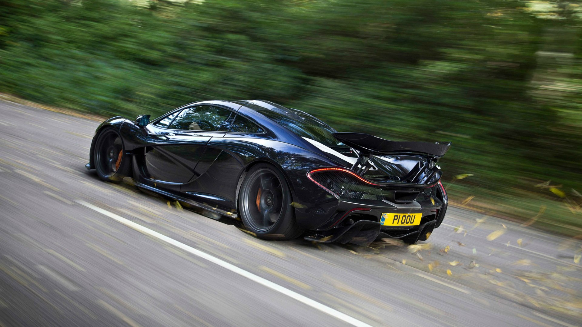 MCLAREN p1 спойлер