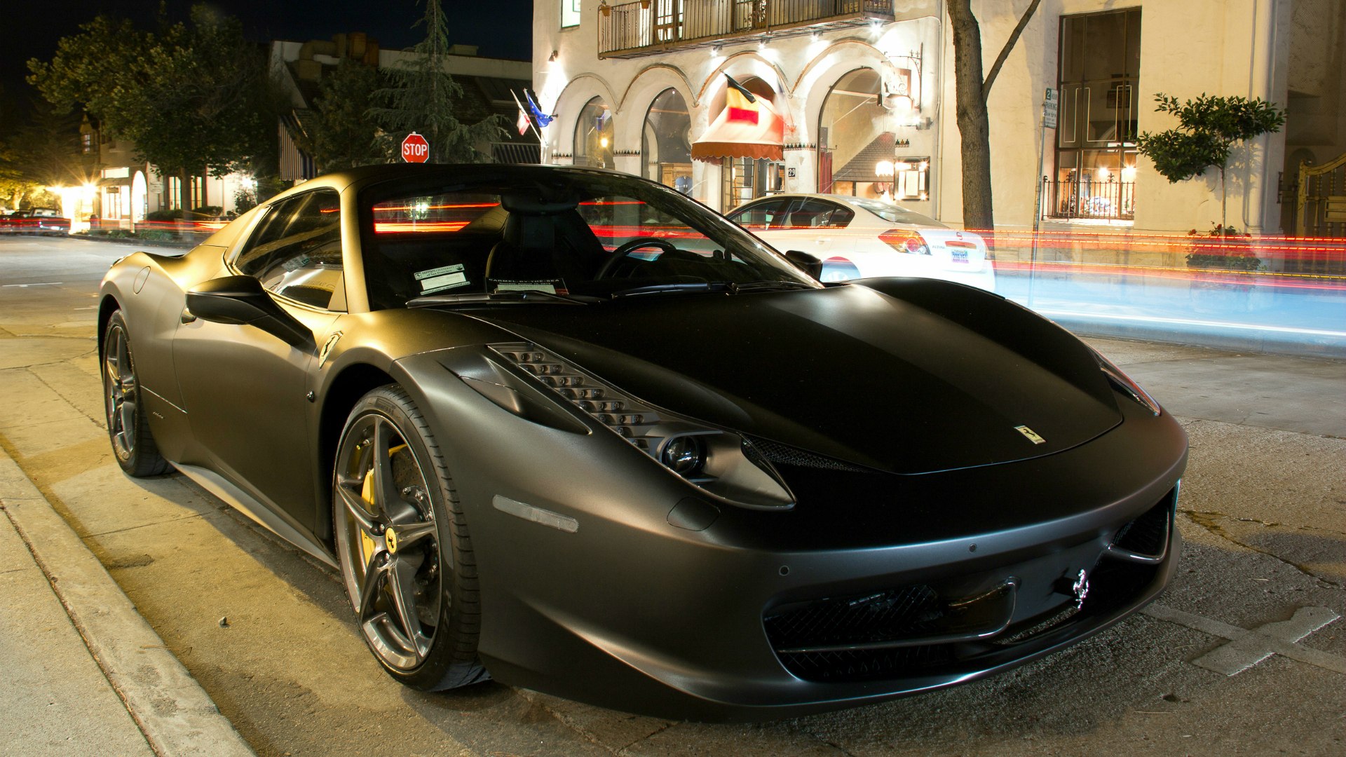 Ferrari 458 Black Matte