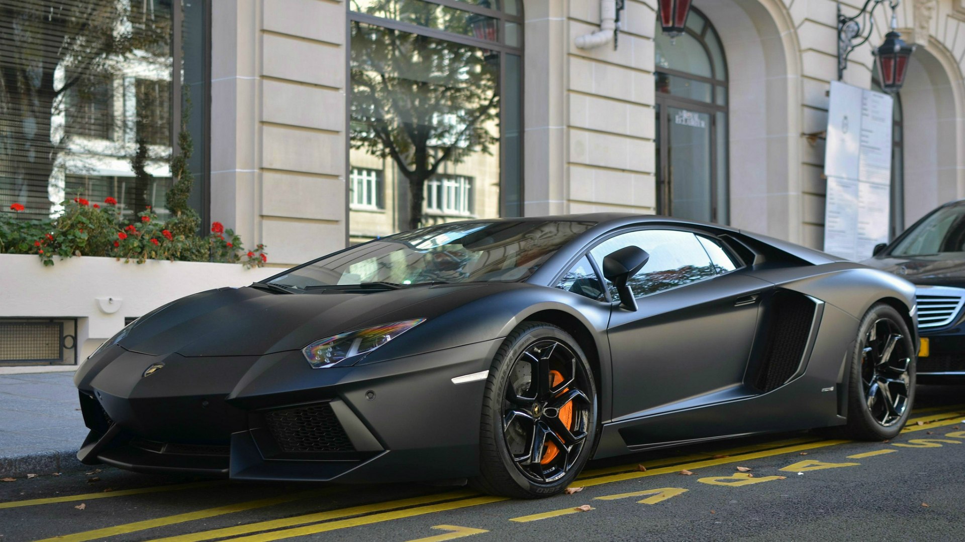 Lamborghini lp700 Aventador Black Matte