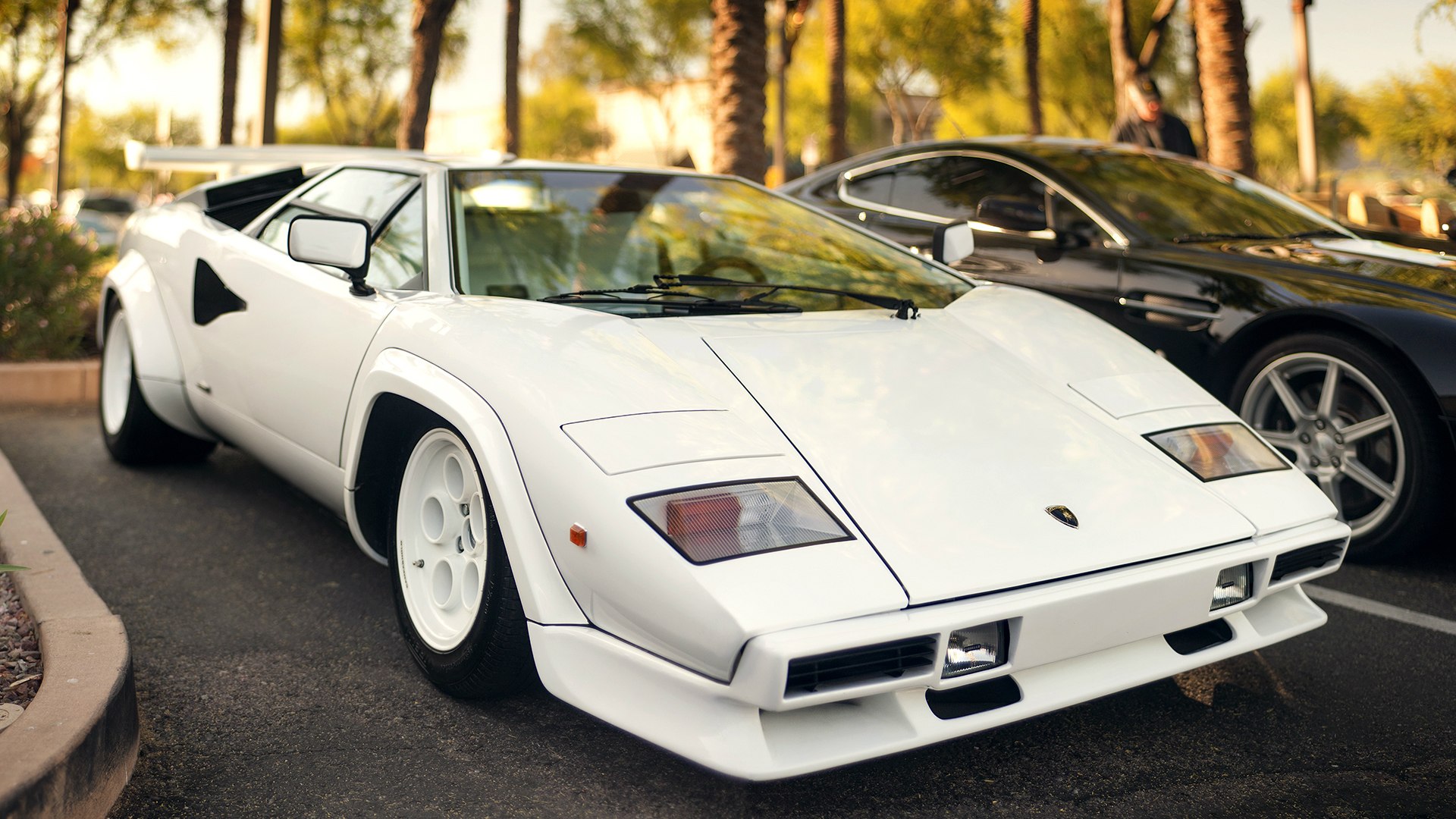 Lamborghini Countach на рабочий стол 1920х1080