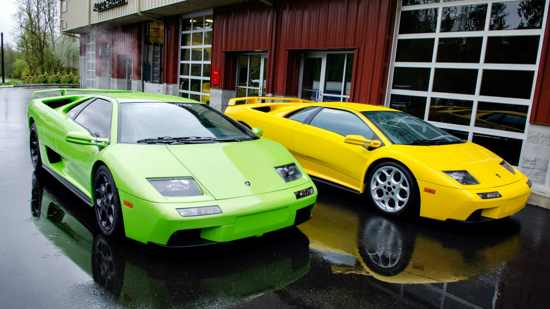 Lamborghini Diablo Green