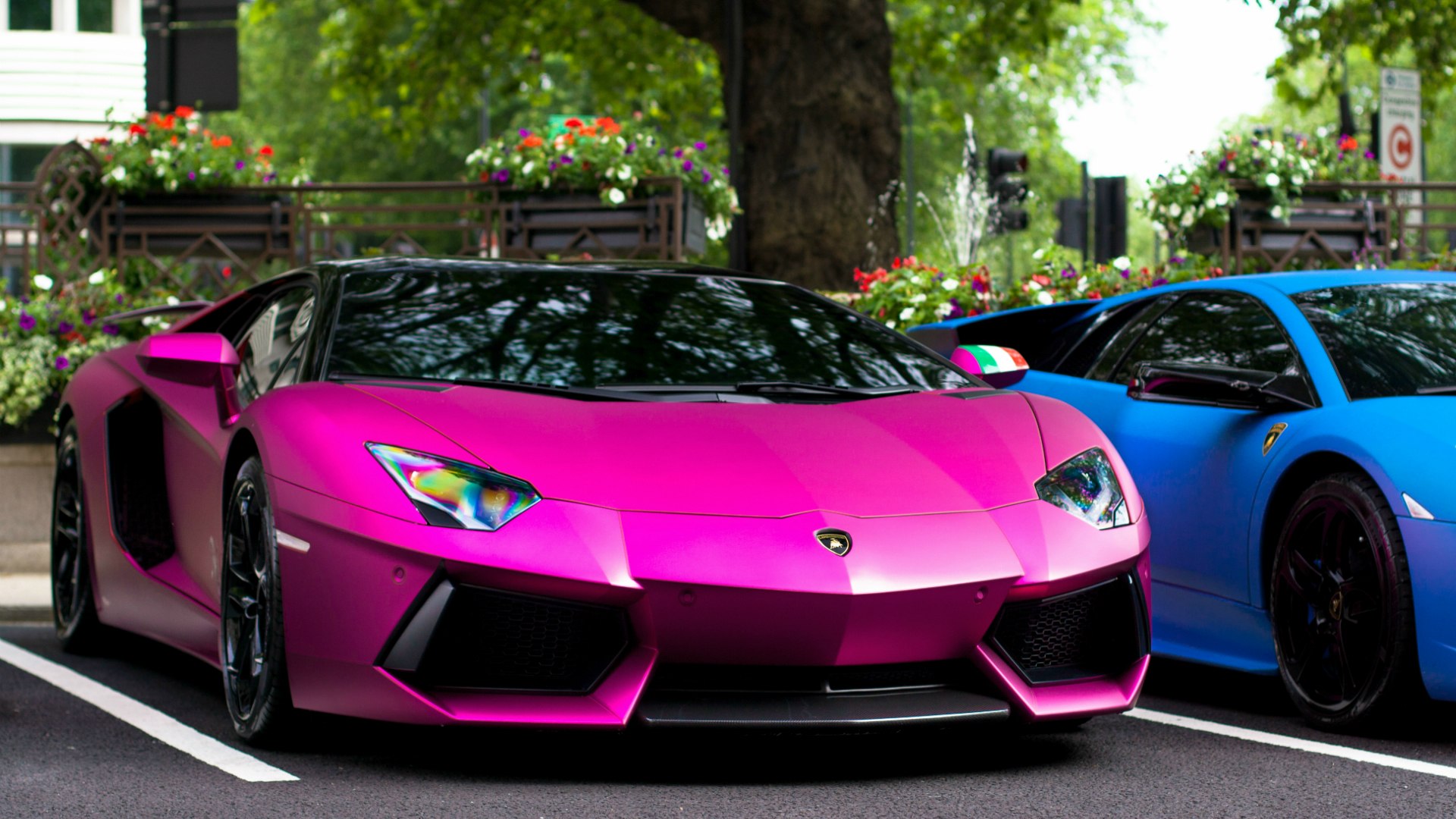 Lamborghini Aventador Pink