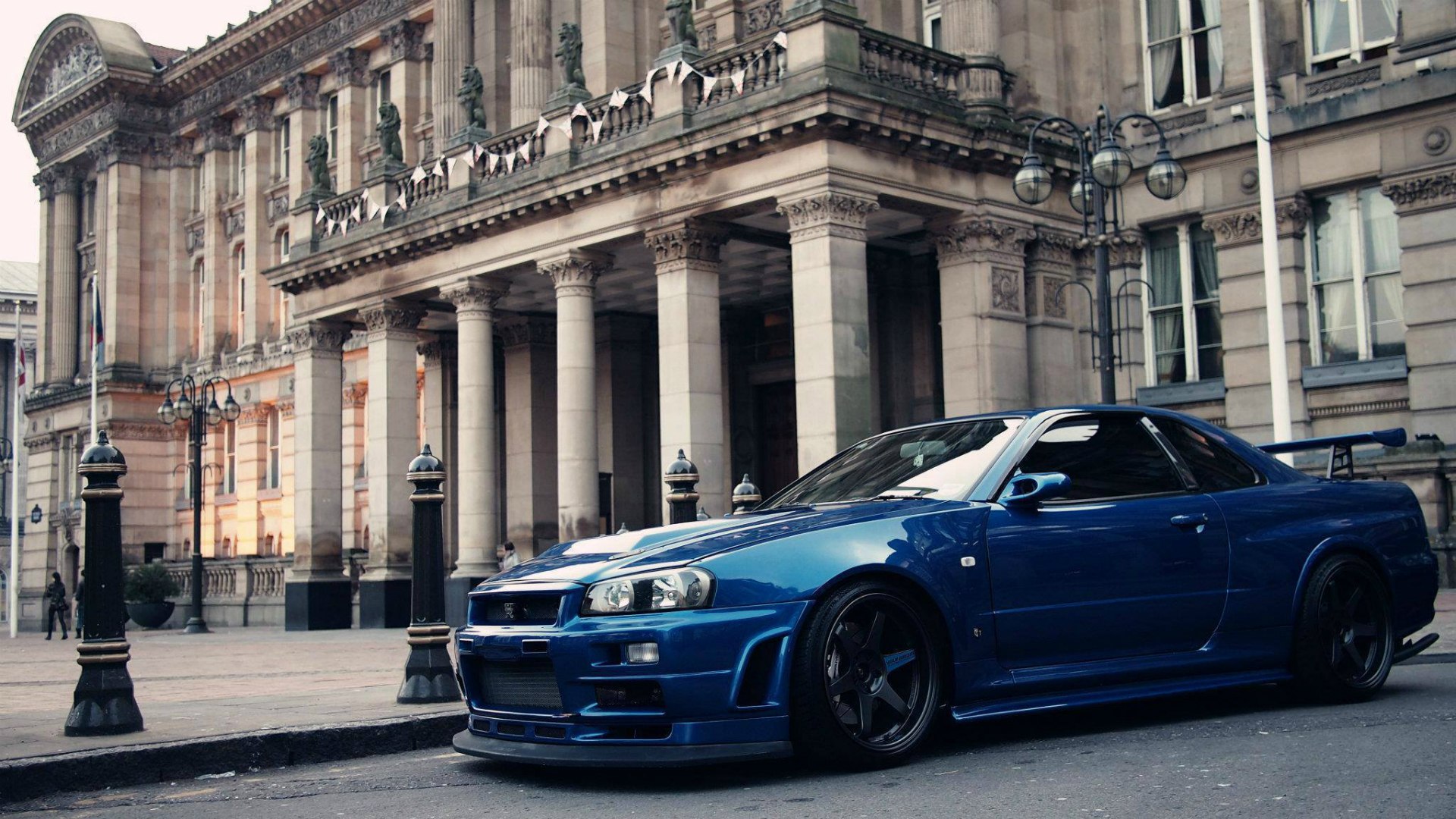 Обои на пк nissan r34