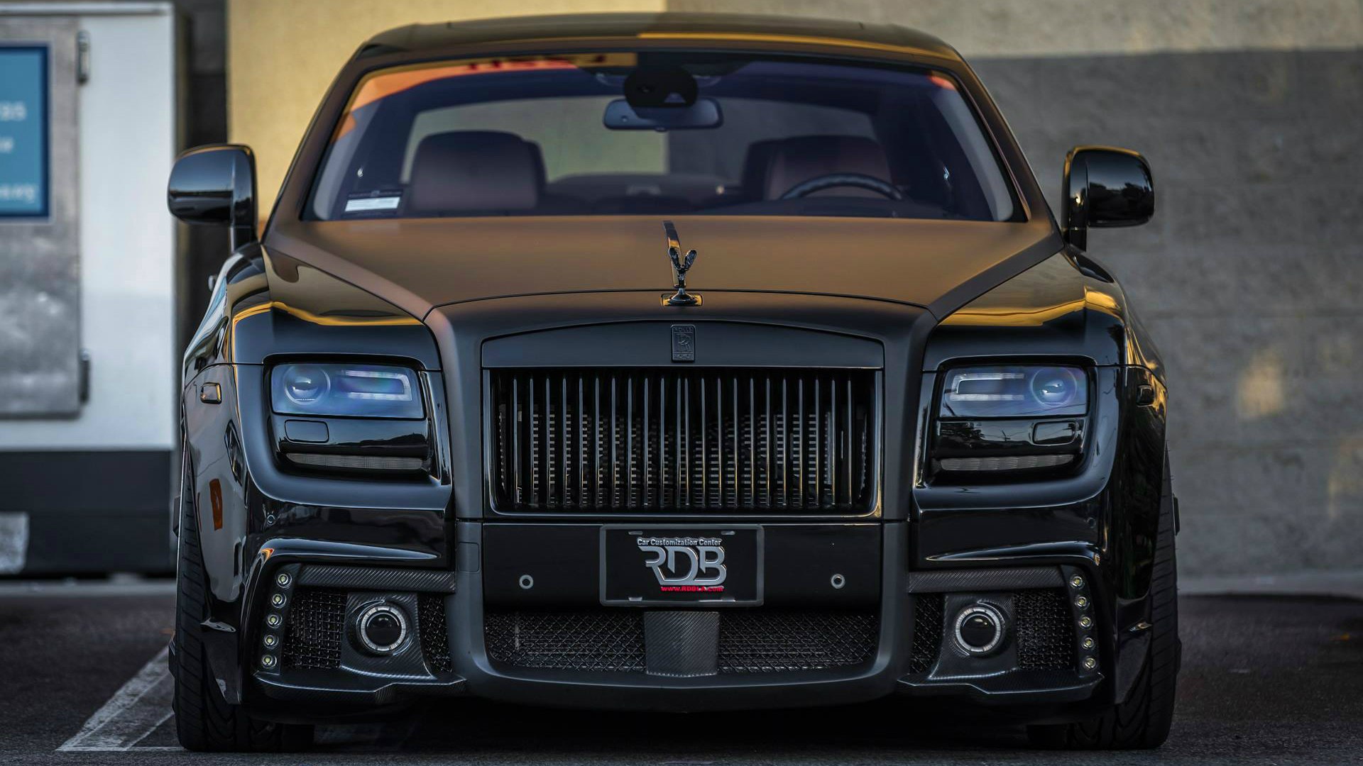 Rolls Royce Phantom Black Matte