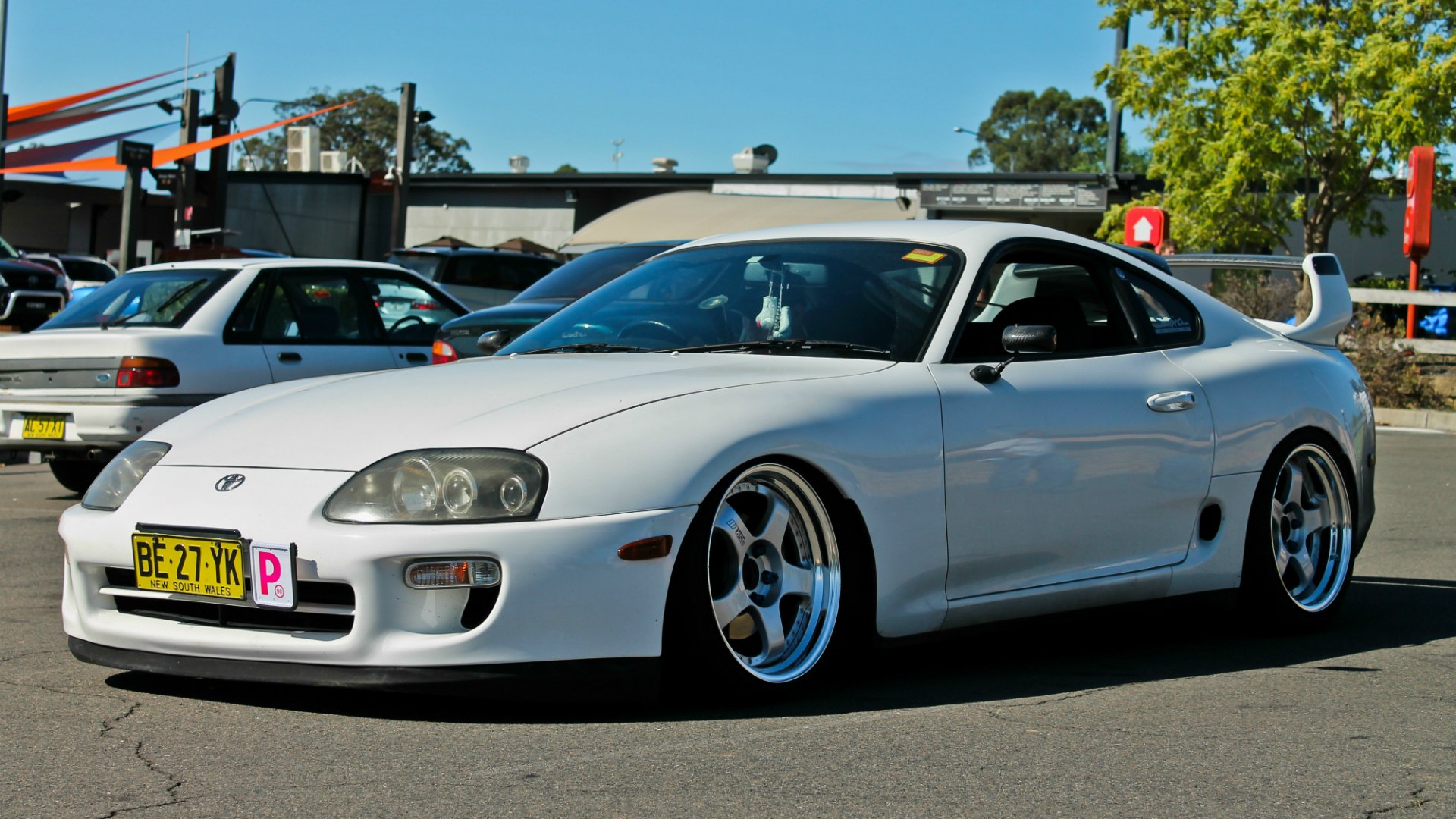 Toyota supra обои 4к