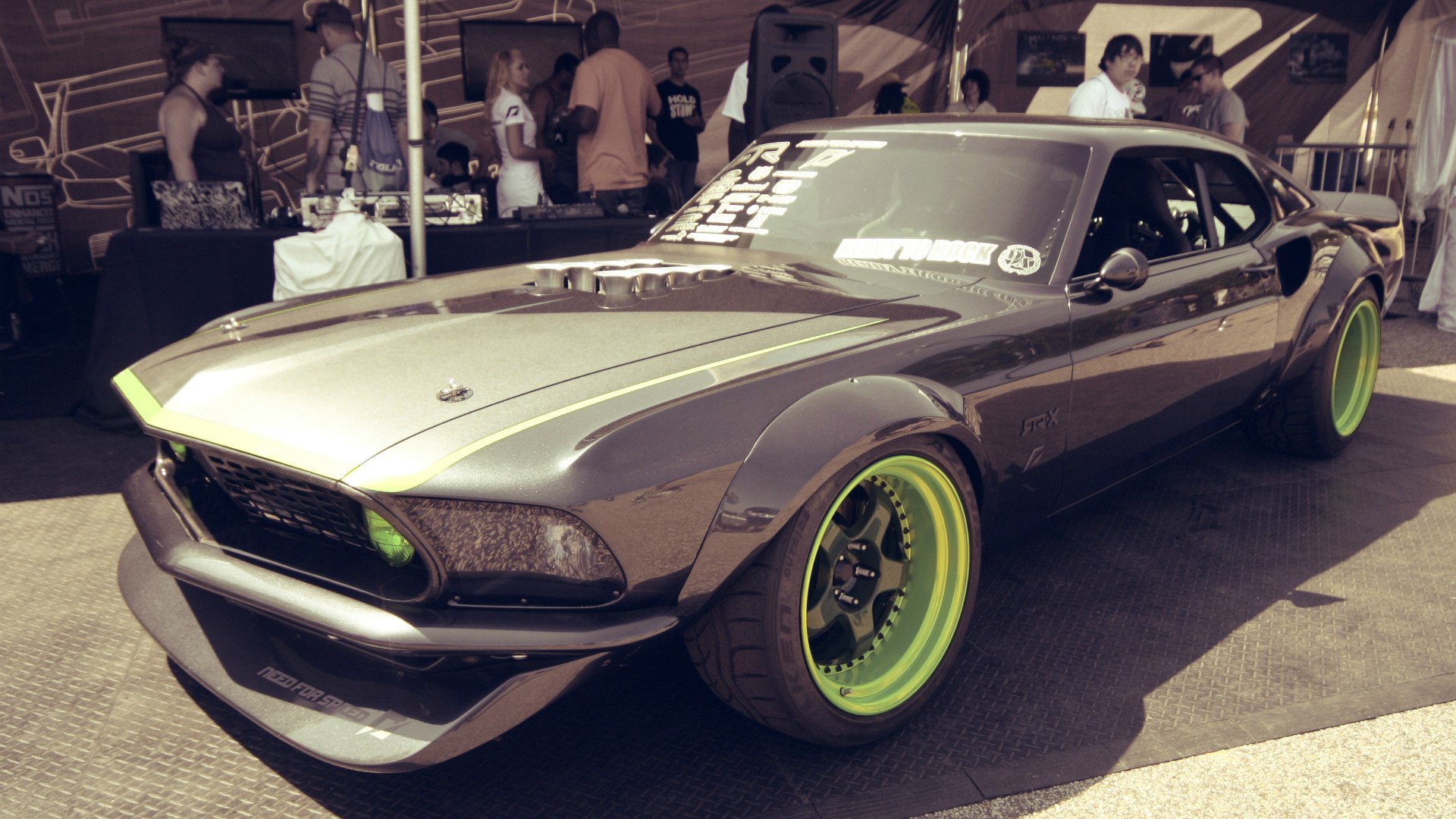 Ford Mustang Boss 302 дрифт