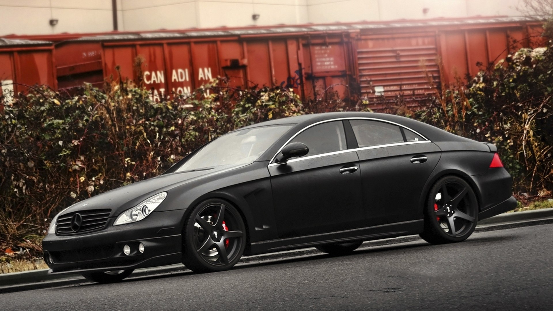 Mercedes CLS 63 AMG черный