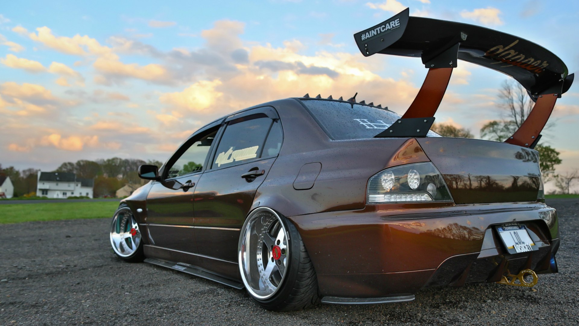 Mitsubishi Lancer 9 stance