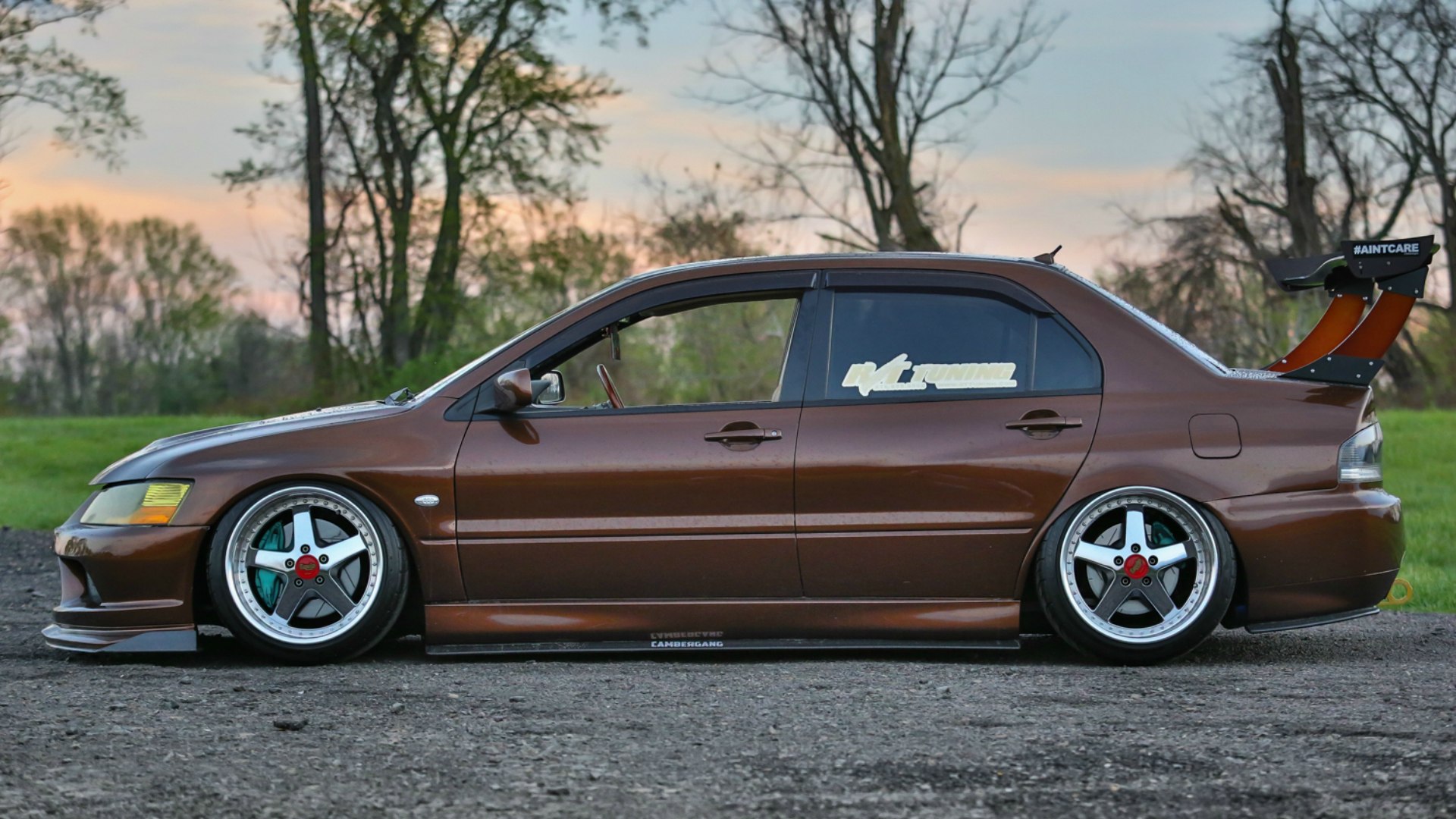 Mitsubishi Lancer 9 stance