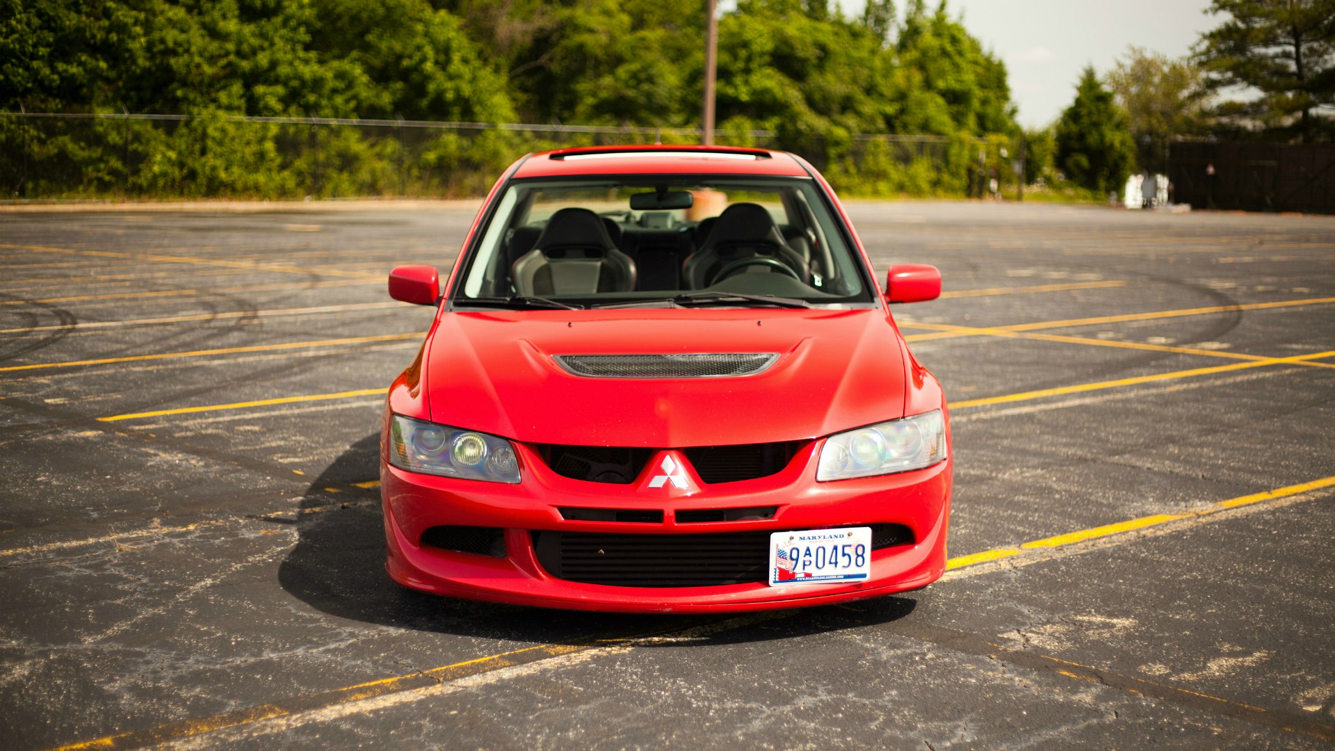 Mitsubishi Lancer EVO Red