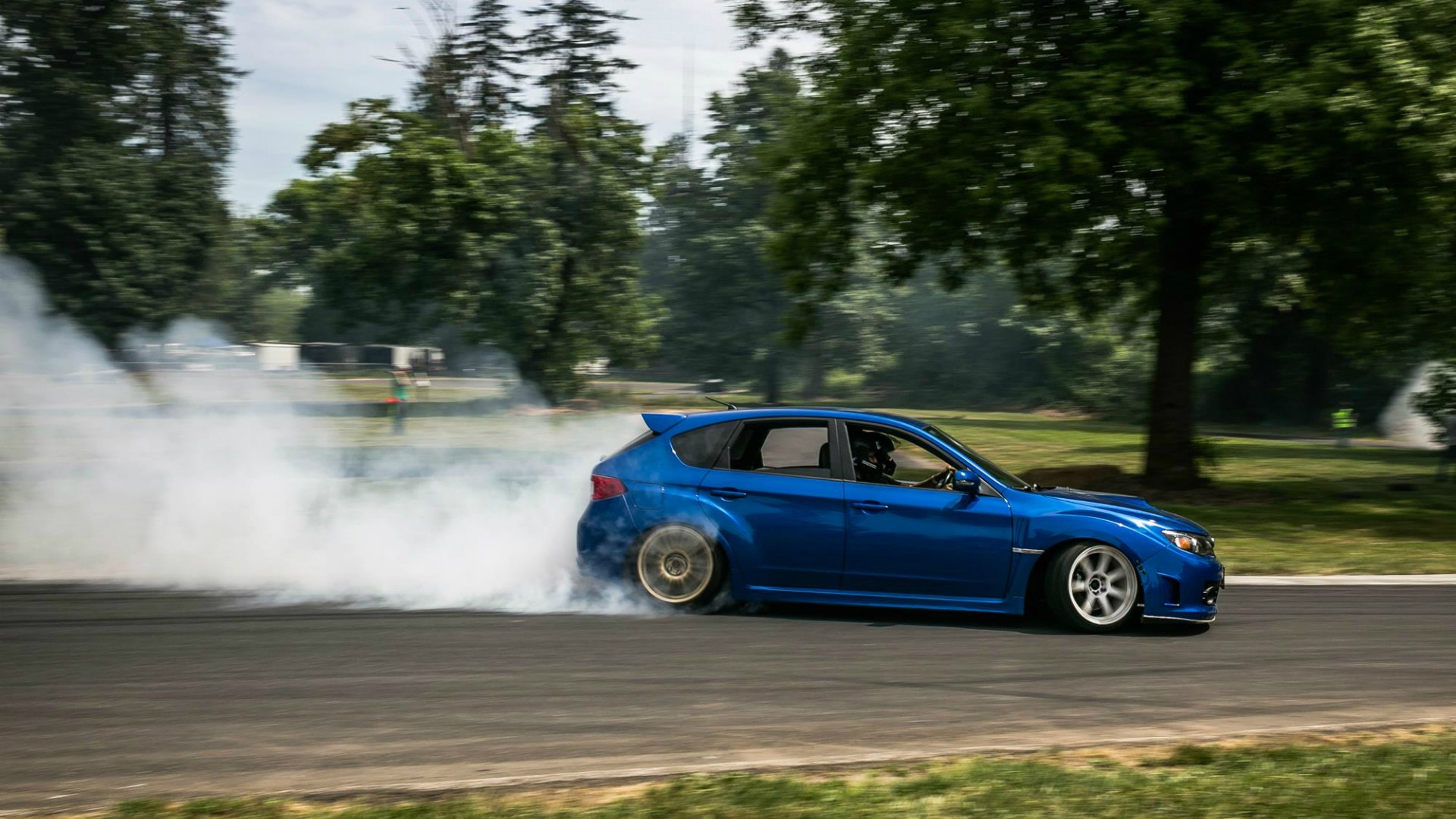 Субару Импреза WRX дрифт