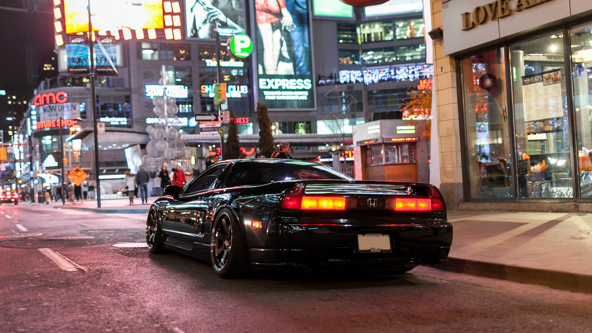 Honda NSX 1991 черная