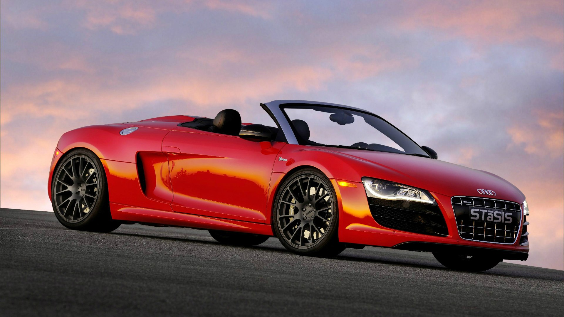 Audi r8 Spyder Red 2021