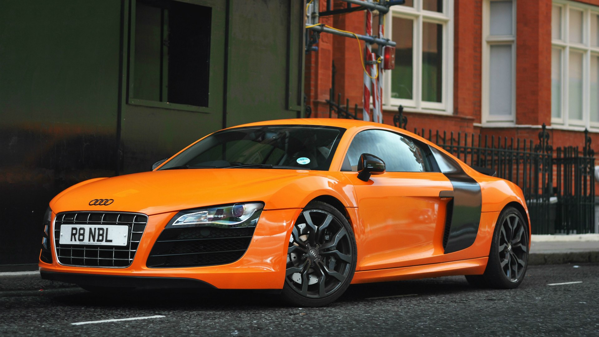 Audi r8 on the Street