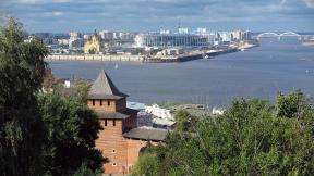 Нижний Новгород, Россия, кремль, река